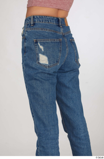 Kate Jones blue jeans buttock casual dressed thigh 0002.jpg